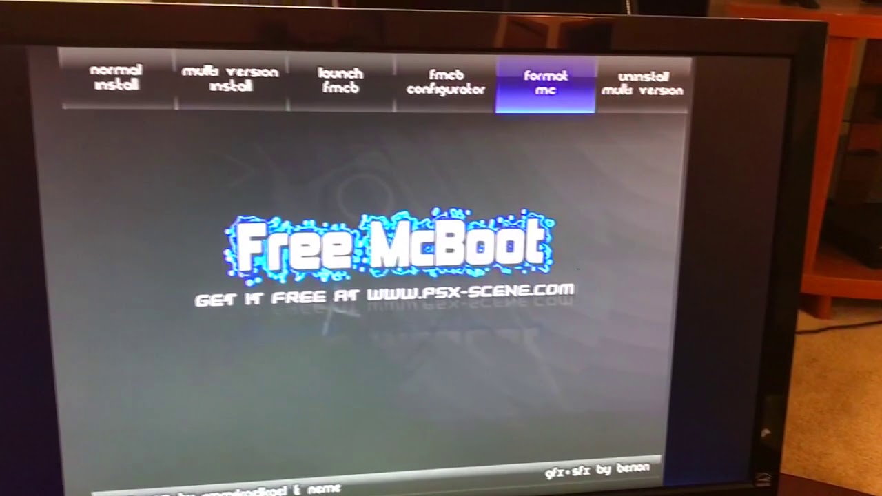 Install Free Mcboot From Usb Stick